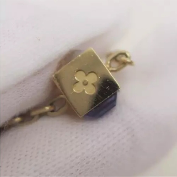 LOUIS VUITTON Collier Gamble Gold Bracelet - Picture 11 of 15